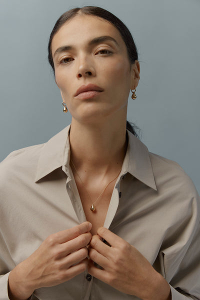 Otiumberg Stilla Earrings 14kt Gold Vermeil