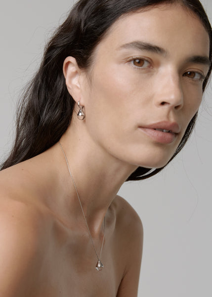Otiumberg Stilla Quartz Earrings Sterling Silver