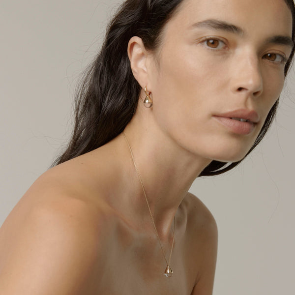 Otiumberg Stilla Quartz Set 14kt Gold Vermeil