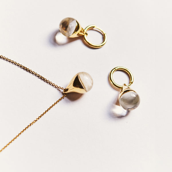 otiumberg Stilla Quartz Set 14kt Gold Vermeil