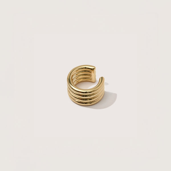 otiumberg Stratis Cuff 14kt Gold Vermeil