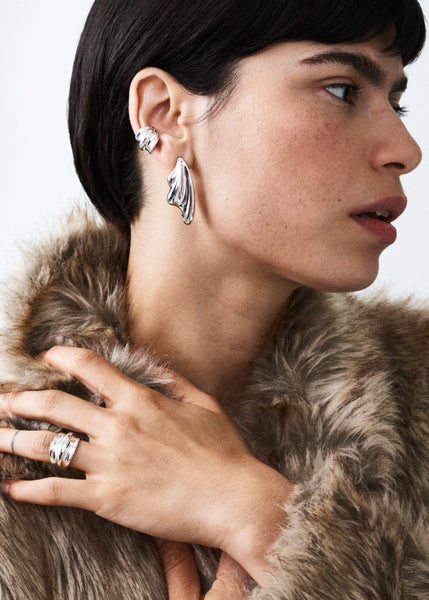 Otiumberg Wave Ring Sterling Silver