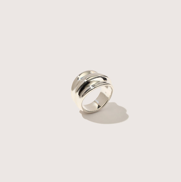 otiumberg Wave Ring Sterling Silver