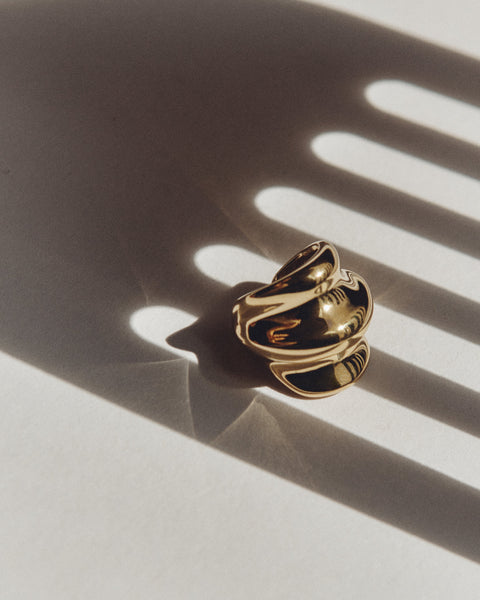 Otiumberg Wave Set 14kt Gold Vermeil