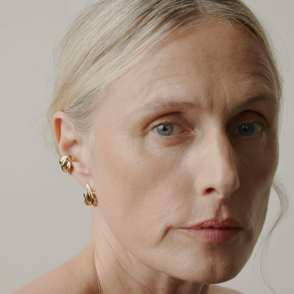 otiumberg Wave Set 14kt Gold Vermeil