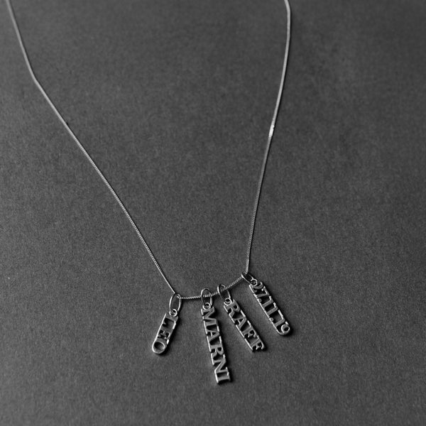 Otiumberg Silver Date Pendant (Made To Order) Sterling Silver