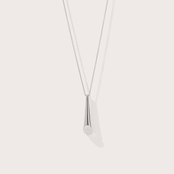 otiumberg Sonnet Moonstone Necklace Sterling Silver
