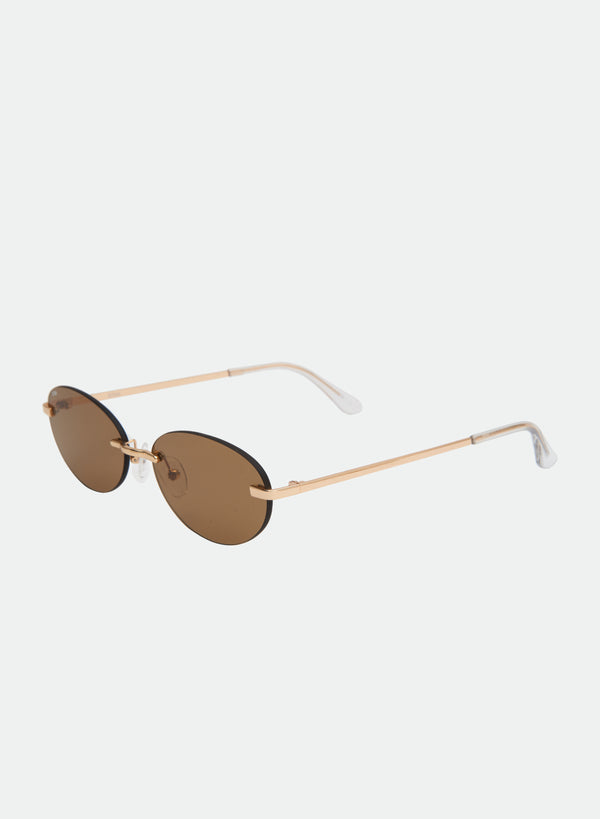 Otra Eyewear Jasmine - Gold/ Brown