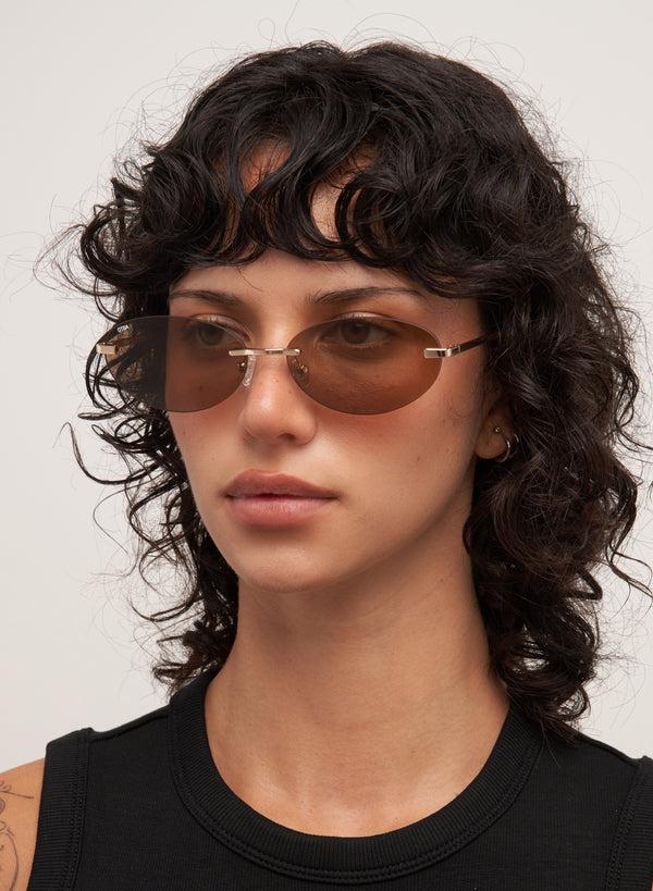 Otra Eyewear Jasmine - Gold/ Brown