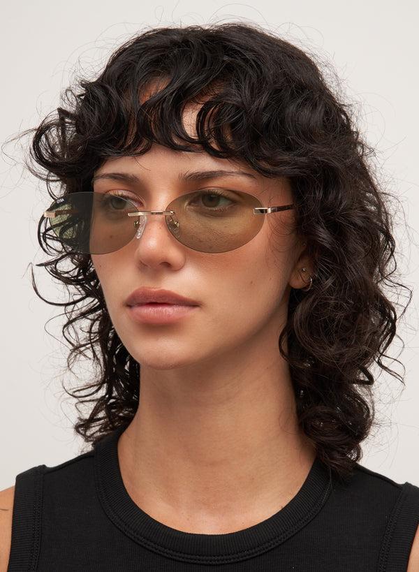 Otra Eyewear Jasmine - Gold/ Green
