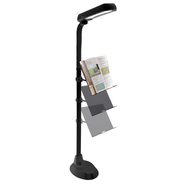 Ottlite 24W Better Vision Pro Floor Lamp With Tablet Stand