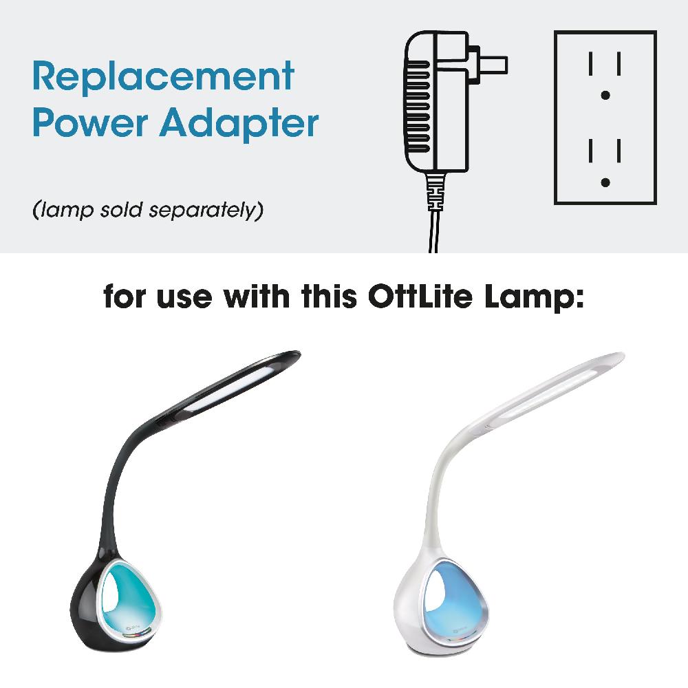ottlite Adapter for LED Desk Lamp with Color Changing Tunnel ottlite Adapter for LED Desk Lamp with Color Changing Tunnel