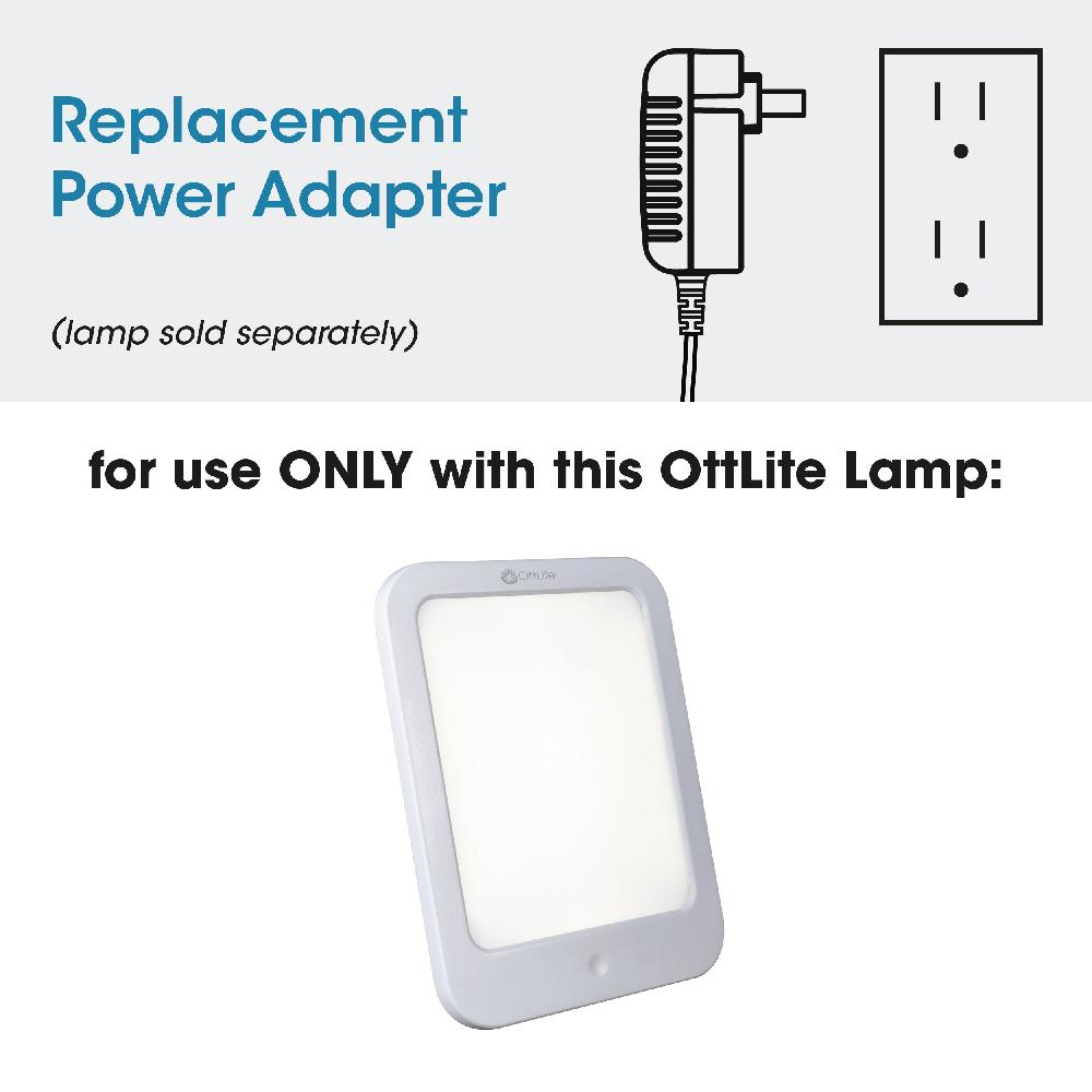 ottlite Adapter for OttLite ClearSun LED Light Therapy Lamp ottlite Adapter for OttLite ClearSun LED Light Therapy Lamp