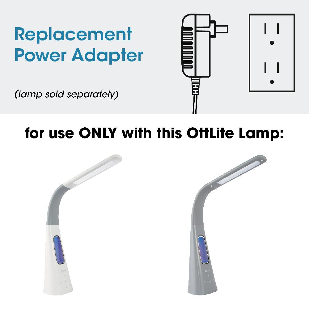 ottlite Adapter for OttLite Cool Breeze LED Fan Lamp ottlite Adapter for OttLite Cool Breeze LED Fan Lamp