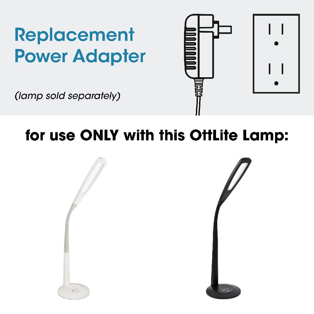 ottlite Adapter for OttLite Natural Daylight LED Flex Desk Lamp