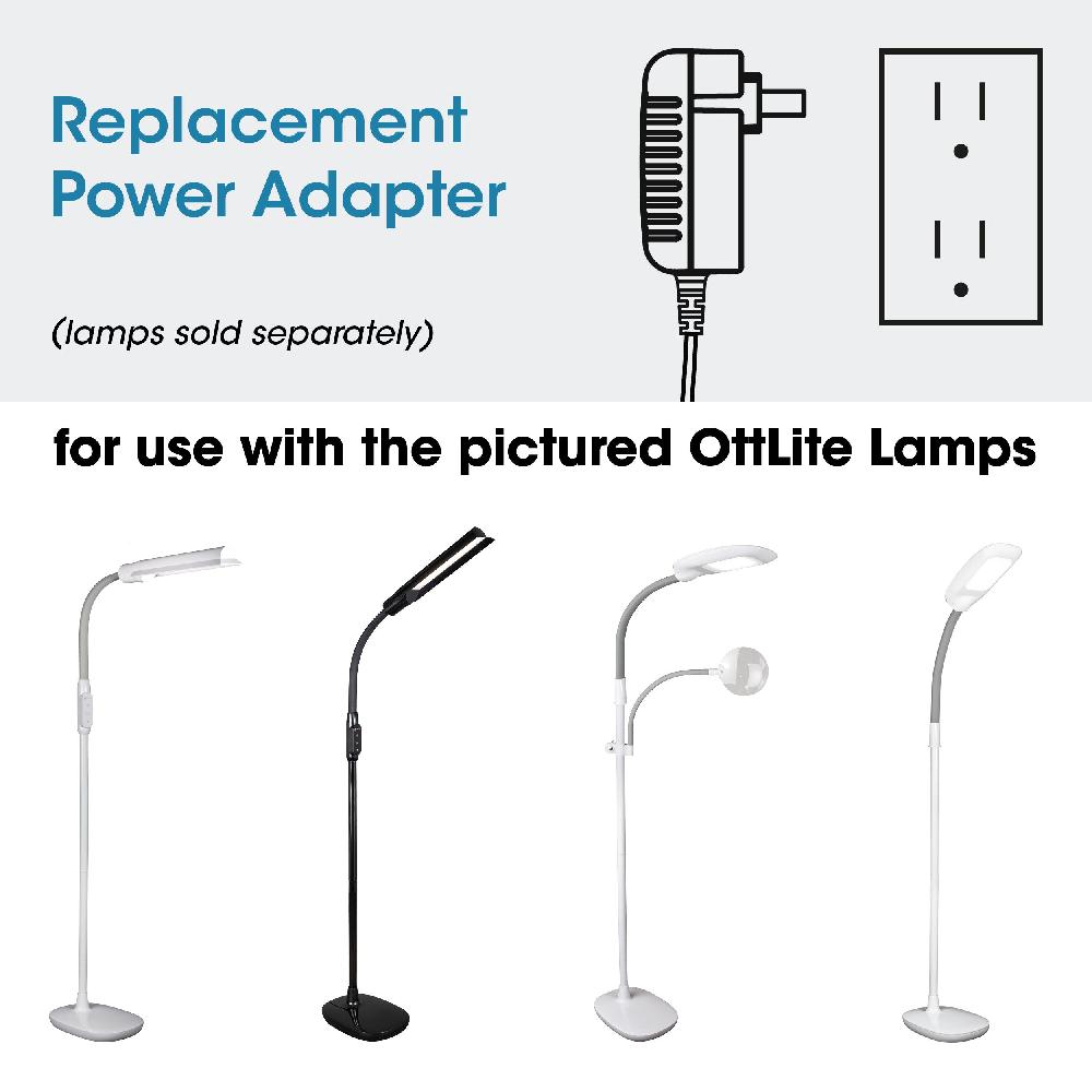 ottlite Adapter for OttLite WingShade LED Floor Lamp EasyView LED Floor Lamp and ClearSun LED Floor Lamp