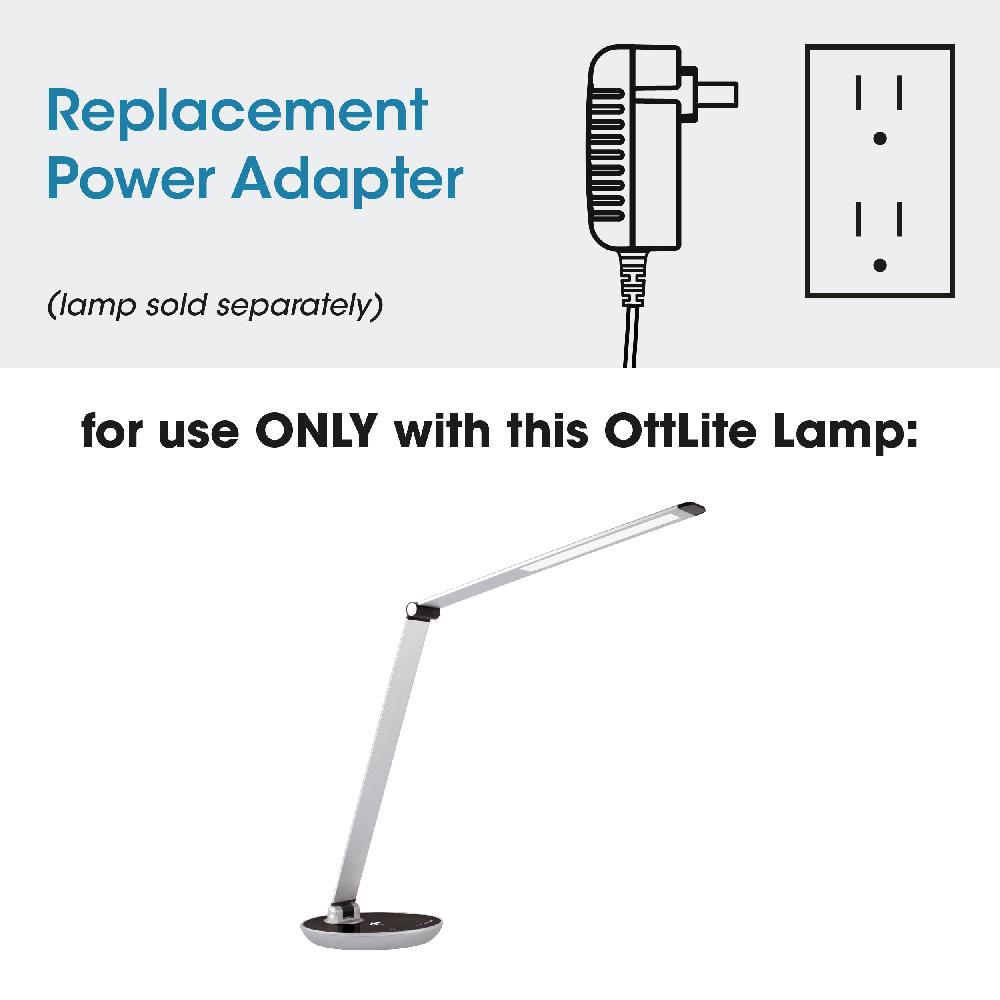 ottlite Adapter for OttLite WorkWell Elevate LED Desk Lamp