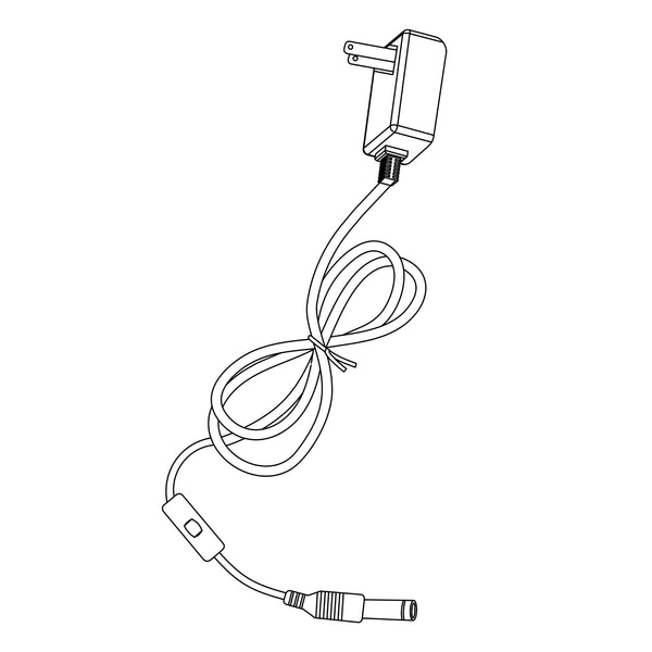 Ottlite Adapter With On/Off Switch On Cord For LED Cone Lamp