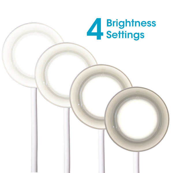 Ottlite Clarify LED Desk Lamp With 4 Brightness Settings
