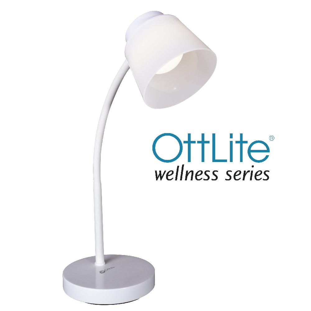 ottlite Clarify LED Desk Lamp with 4 Brightness Settings