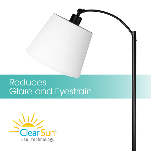 Ottlite Good Housekeeping By OttLite Floor Lamp With Wireless Charging Table