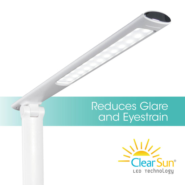 Ottlite Good Housekeeping By OttLite Sanitizing Desk Lamp With USB Charging