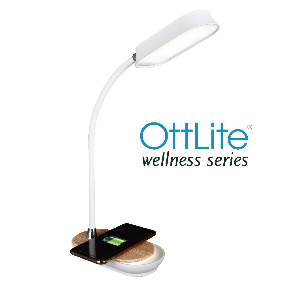 ottlite Inspire LED Desk Lamp with Wireless Charging