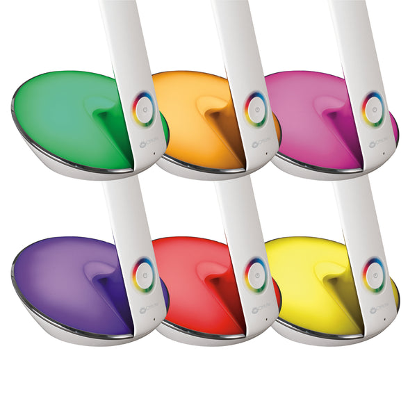 Ottlite LED Desk Lamp With Color Changing Base And USB