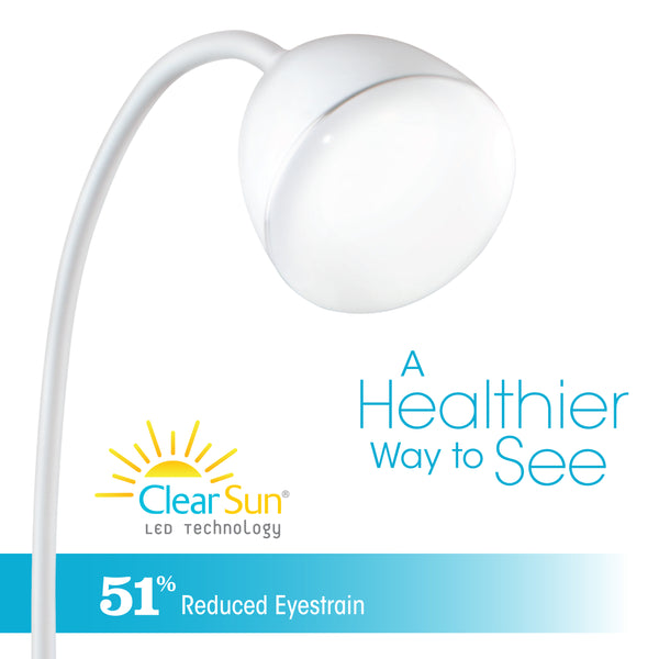 Ottlite Mood LED Desk Lamp With Color Changing Base