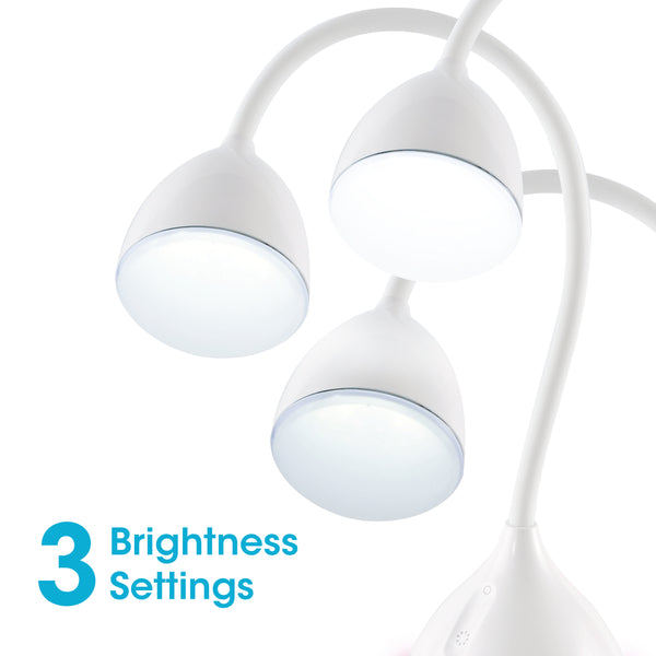 Ottlite Mood LED Desk Lamp With Color Changing Base