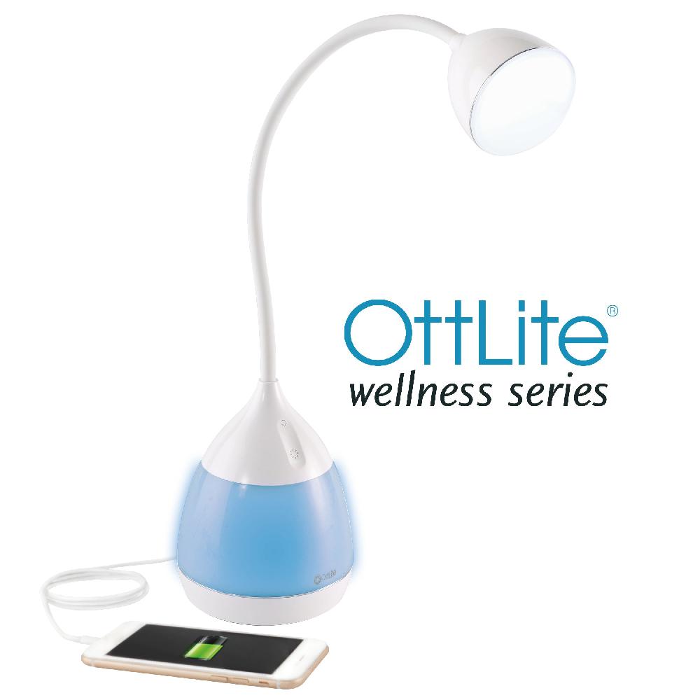 ottlite Mood LED Desk Lamp with Color Changing Base
