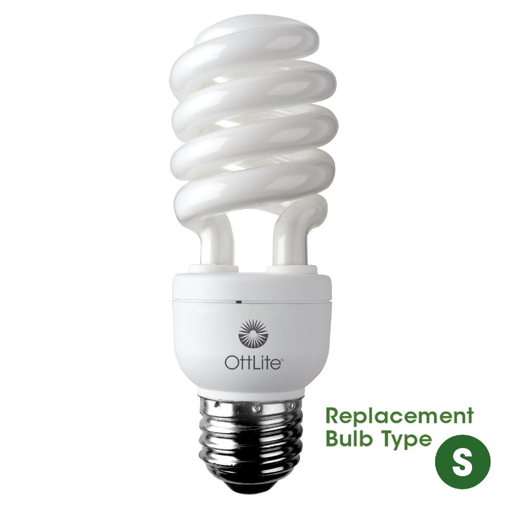 ottlite 15w Edison-Based Swirl Bulb - Type S