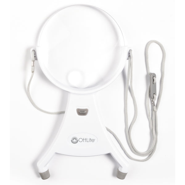 Ottlite 4-inch Hands-Free LED Magnifier