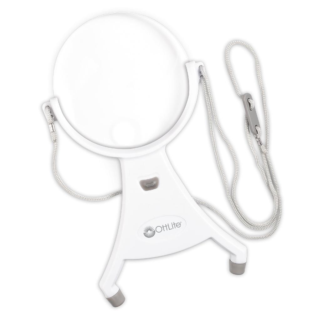 ottlite 4-inch Hands-Free LED Magnifier
