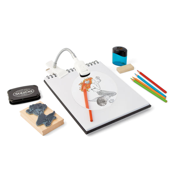 Ottlite 5-Inch LED Magnifier With Clip And Stand