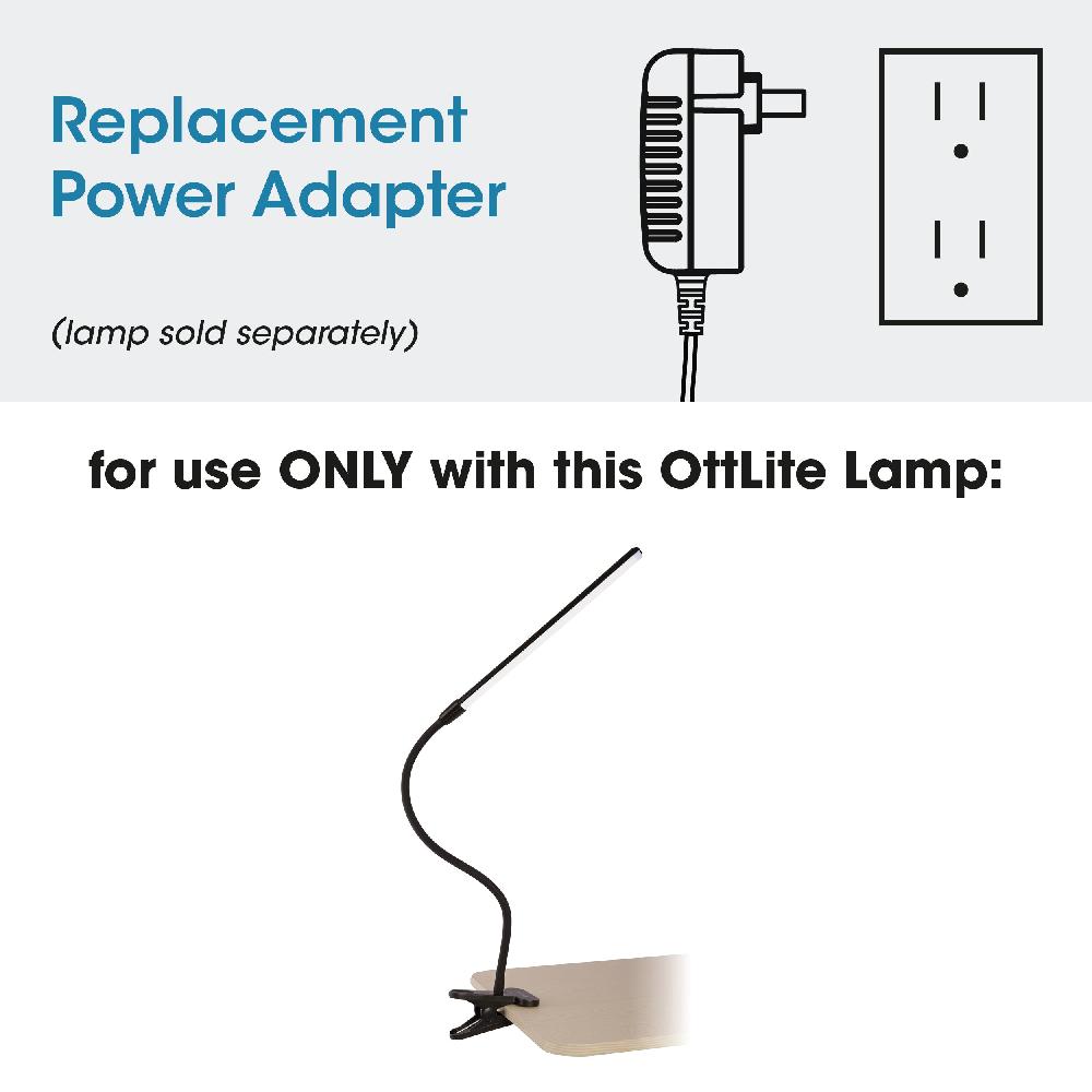 ottlite Adapter for Clip-On LED Easel Lamp