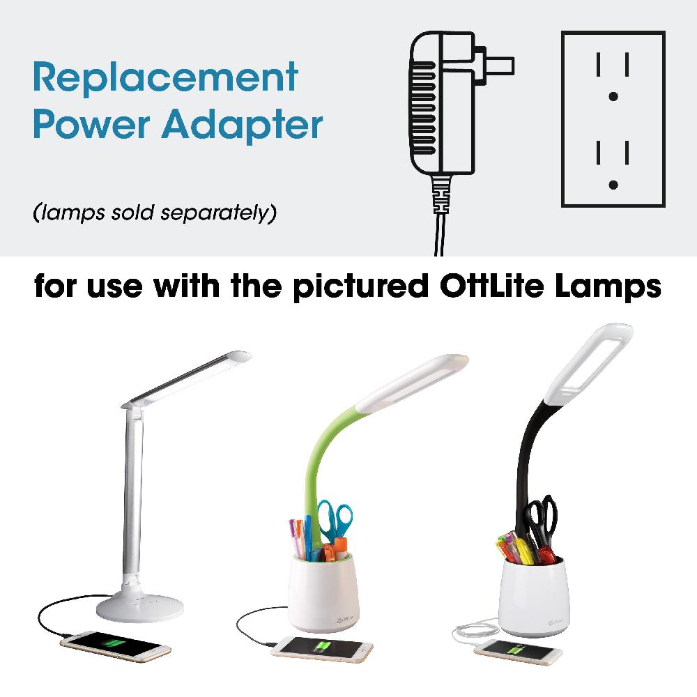 ottlite Adapter for OttLite Command LED Desk Lamp ottlite Adapter for OttLite Command LED Desk Lamp