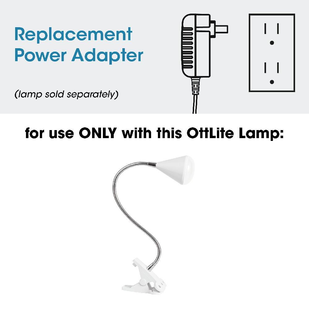 ottlite Adapter for OttLite LED Cone Clip Lamp