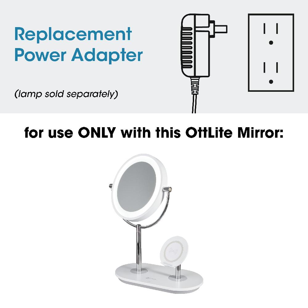 ottlite Adapter for OttLite Makeup Mirror