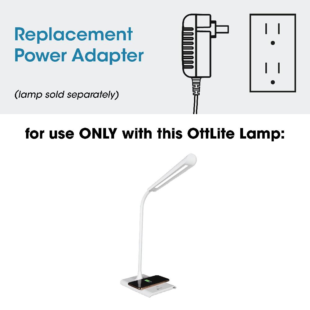 ottlite Adapter for Power Up LED Desk Lamp