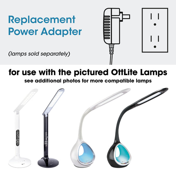 Ottlite Adapter For Various OttLite Lamps