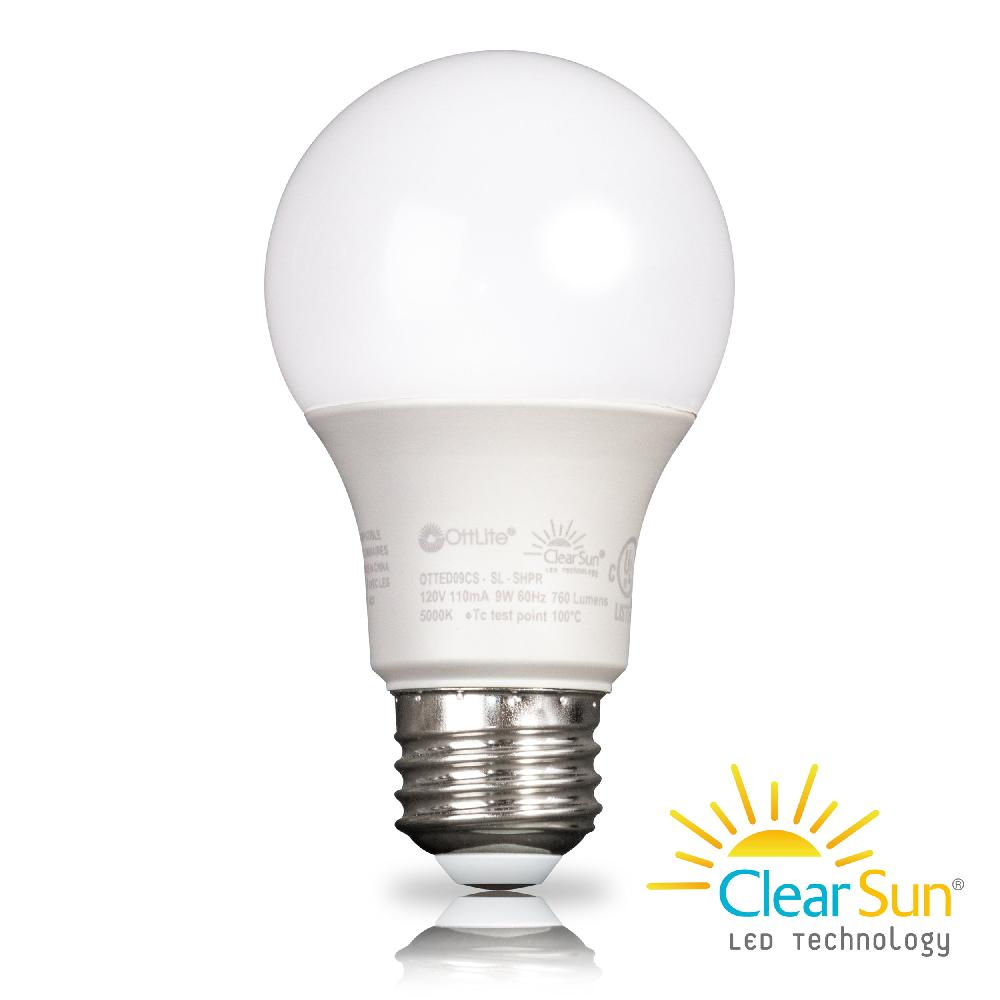 ottlite OttLite ClearSun 9W Edison-Base LED Bulb (60W equivalent)