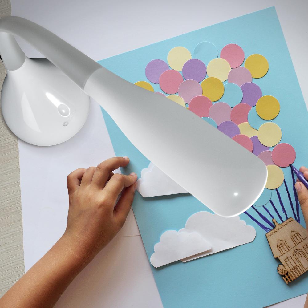 ottlite Creative Curves LED Desk Lamp with USB