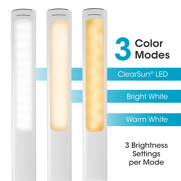 Ottlite Emerge LED Desk Lamp With USB Charging