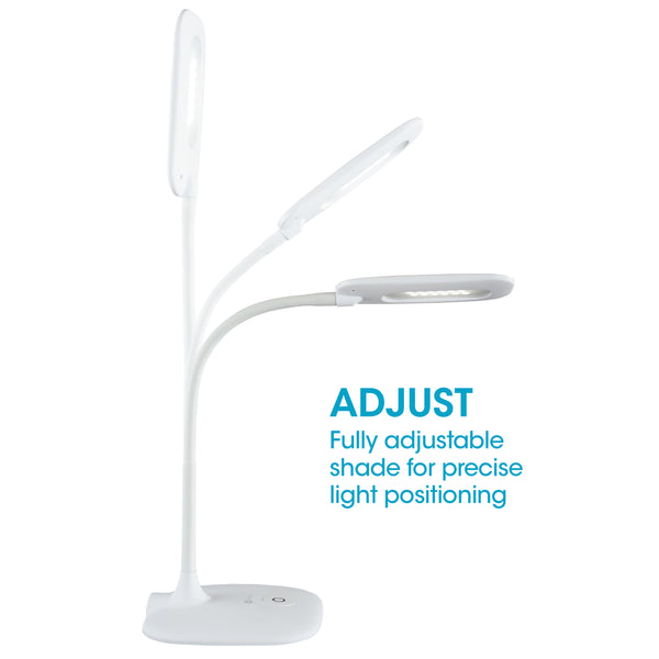 Ottlite Flexible Soft Touch LED Desk Lamp