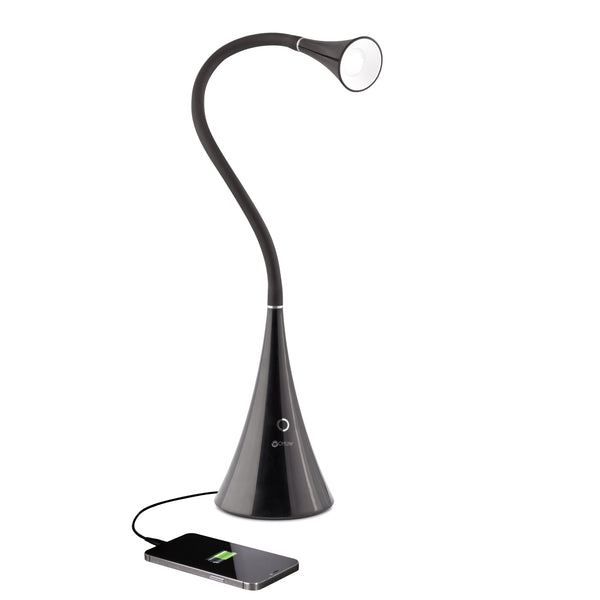 Ottlite LED FlexNeck Desk Lamp With USB