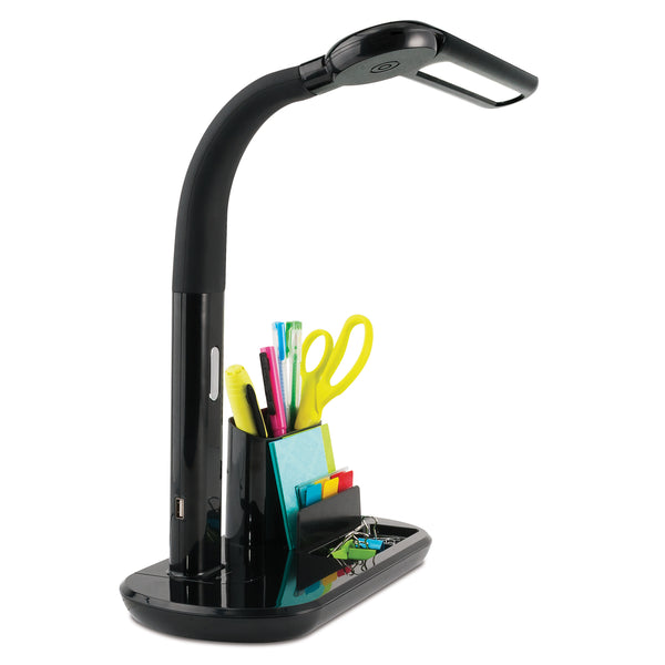 Ottlite LED Pivoting Bankers Lamp With USB