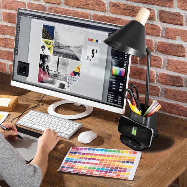 Ottlite Merge LED Desk Lamp With Wireless Charging