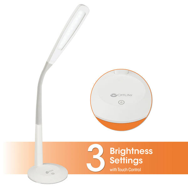 Ottlite Natural Daylight LED Flex Lamp