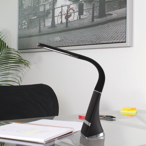 Ottlite Recharge LED Desk Lamp - Black